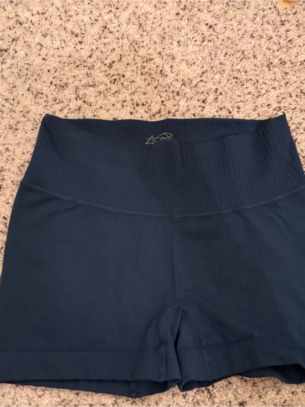 Tiger Friday High-Rise Ribbed Waist Shorts for Women
